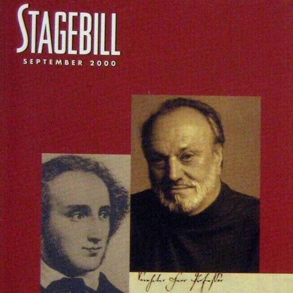 New York City Philharmonic Stagebill 2000 Lincoln Center Mendelssohn Celebration - Picture 4 of 9